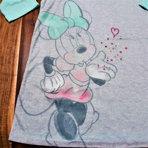 Disney NWT Sz 4 GIrls Minnie Mouse Sleep Nightgown - Picture 5 of 6